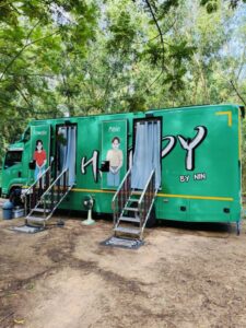 รถสุขาเคลื่อนที่ตลิ่งชัน